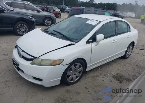 2010 Honda Civic Lx z USA, uszkodzony, nr VIN 2HGFA1F55AH551197